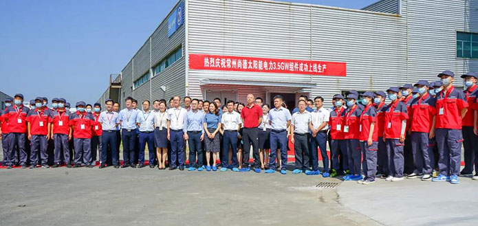Suntech Expands Its High-efficiency Module Production Capacity by 3.5GW in Changzhou
