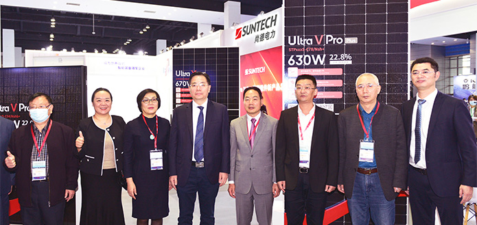 A Trendsetter in the N-type Era | Suntech Showcases New Ultra V Pro Product