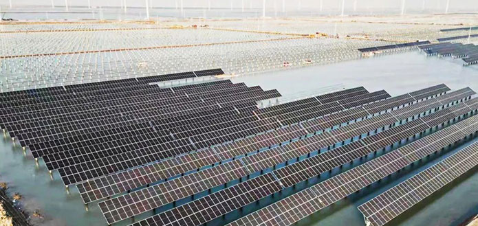New "PV+" Model | Suntech Helps Shandong Haihua Build a Large-scale Integrated Base on Salt-Alkali Tidal Flats