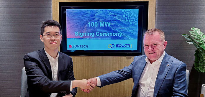 Suntech and Go Solar sign strategic agreements and work to launch the first Suntech N-type photovoltaic module