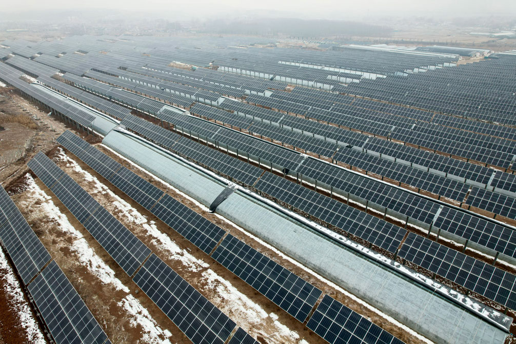 The First 70MW Batch of the 200MW Project in Yishui County, Shandong Province Supplied by Suntech Was Connected to the Power Grid