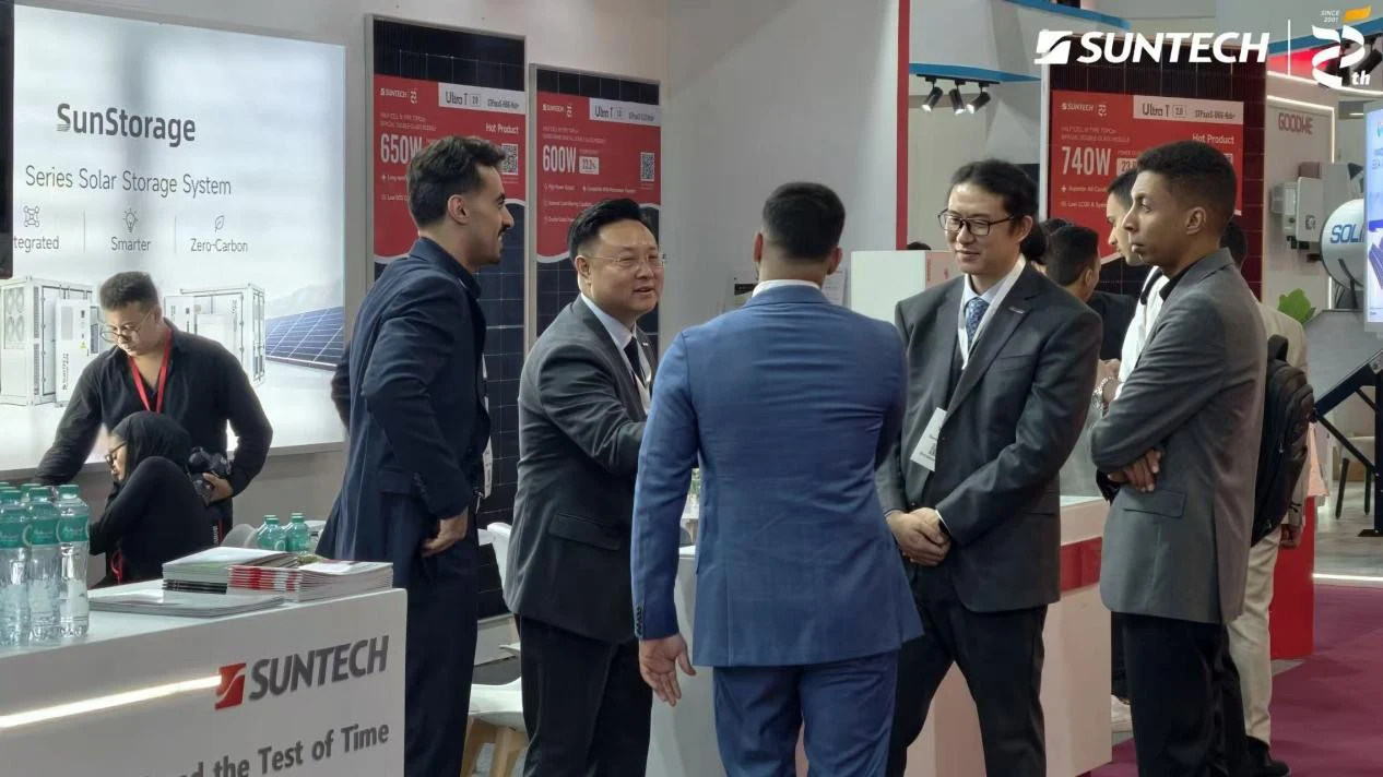 Suntech Showcases PV and Storage Solutions at Solar & Storage Live Egypt, Supporting North Africa’s Energy Transition