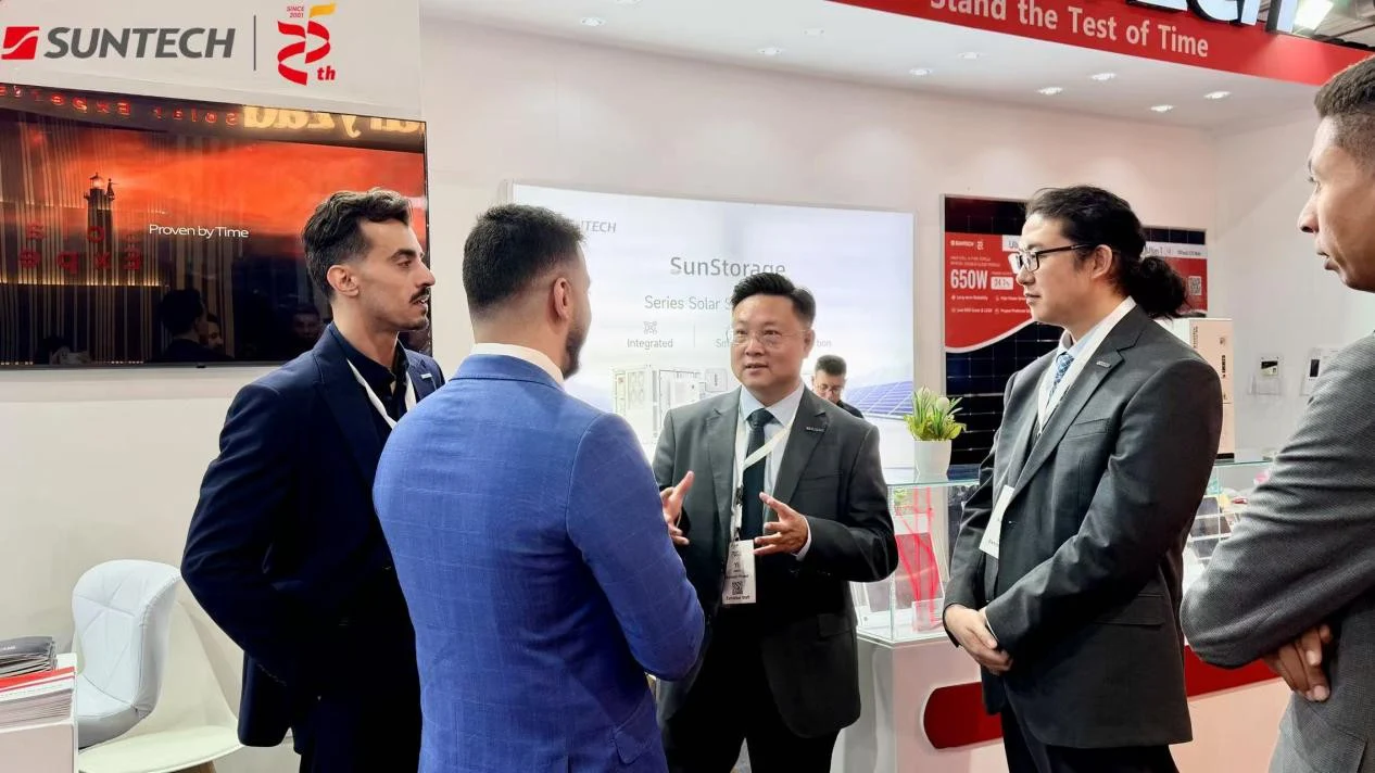 Suntech Showcases PV and Storage Solutions at Solar & Storage Live Egypt, Supporting North Africa’s Energy Transition