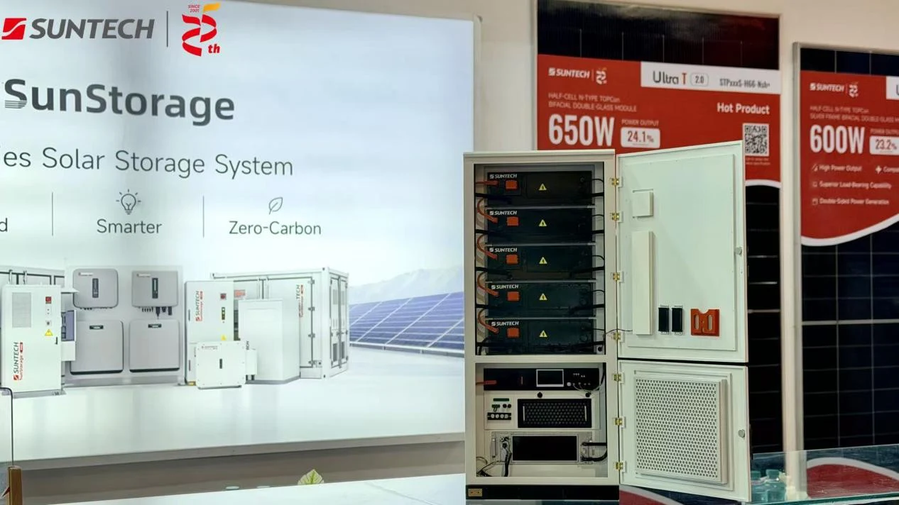 Suntech Showcases PV and Storage Solutions at Solar & Storage Live Egypt, Supporting North Africa’s Energy Transition