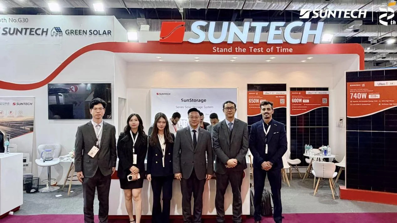 Suntech Showcases PV and Storage Solutions at Solar & Storage Live Egypt, Supporting North Africa’s Energy Transition