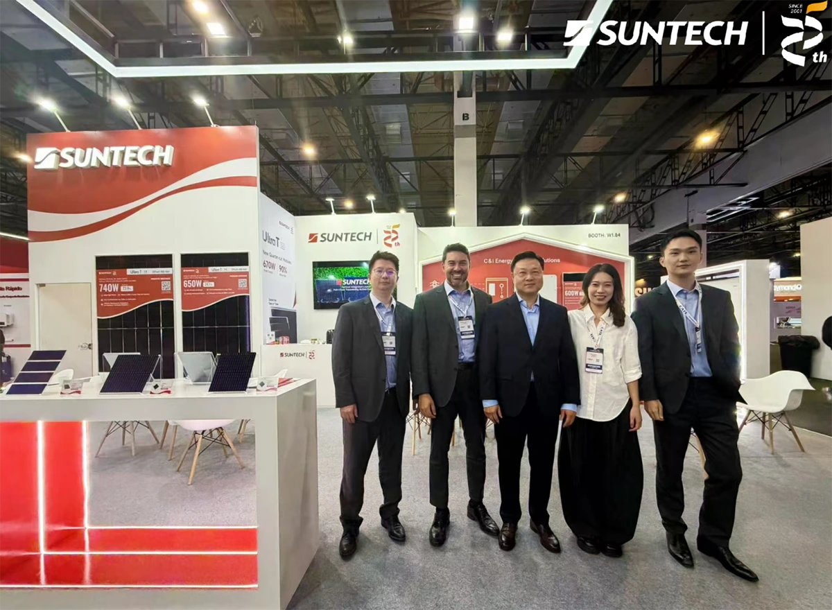 Suntech Showcases N-Type PV and Storage Solutions at The smarter E South America 2026