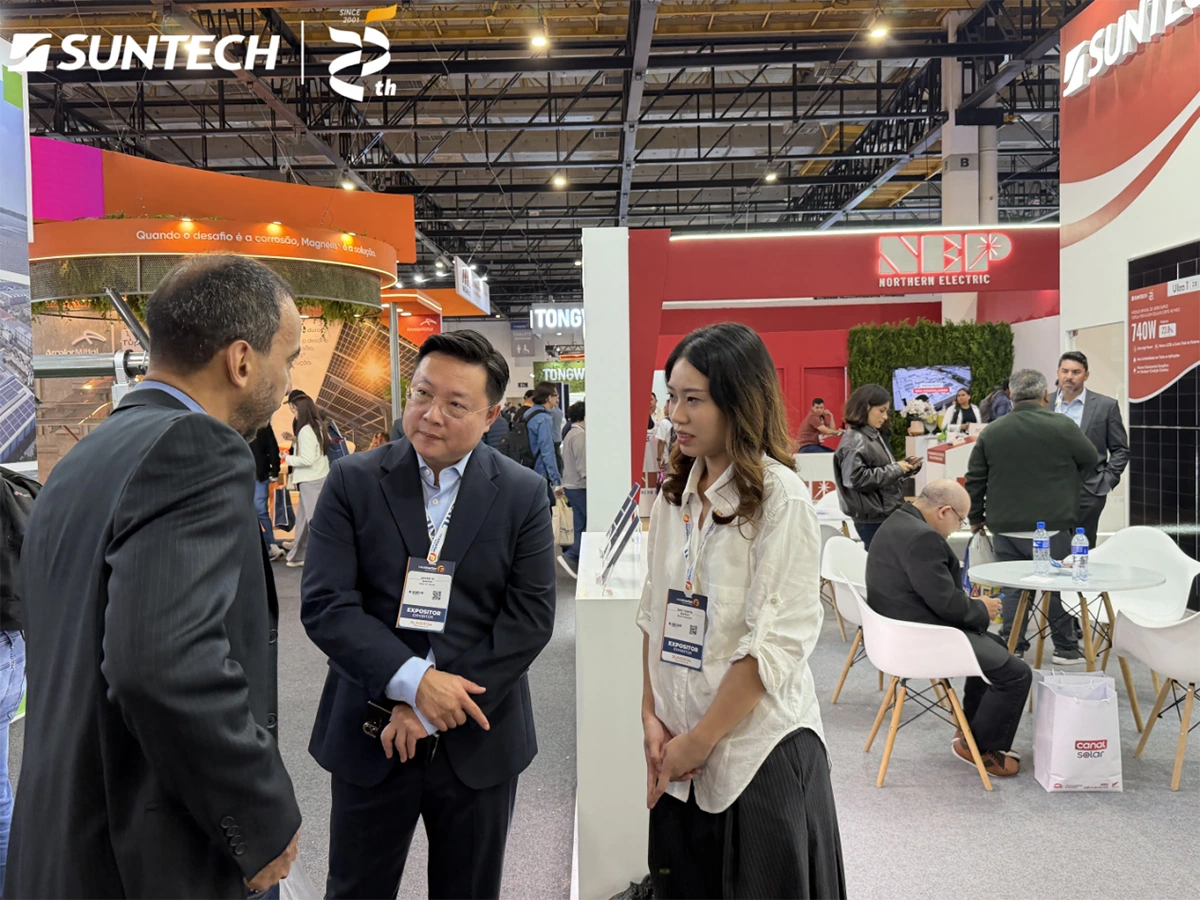 Suntech Showcases N-Type PV and Storage Solutions at The smarter E South America 2026