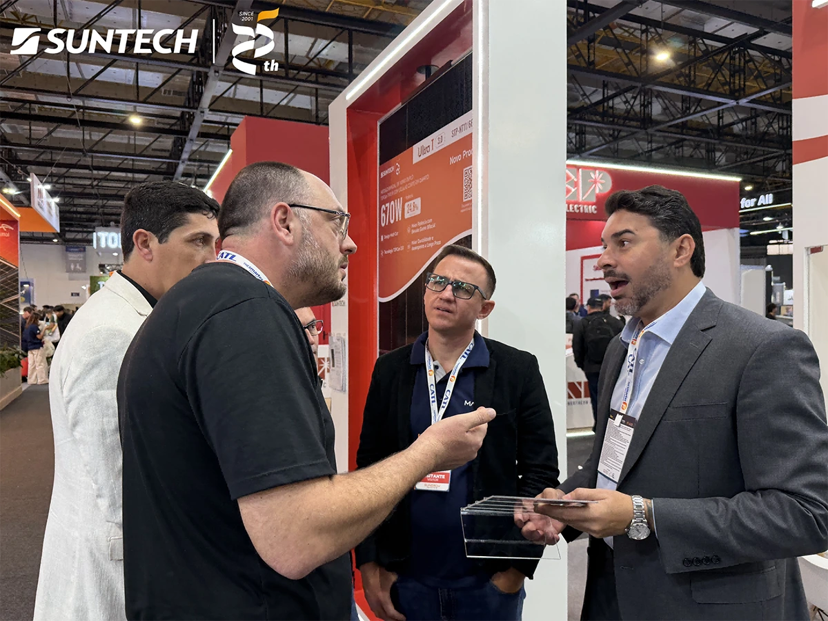 Suntech Showcases N-Type PV and Storage Solutions at The smarter E South America 2026