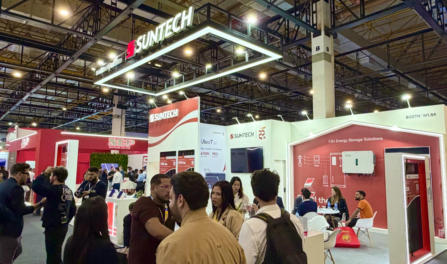 Suntech Showcases N-Type PV and Storage Solutions at The smarter E South America 2026