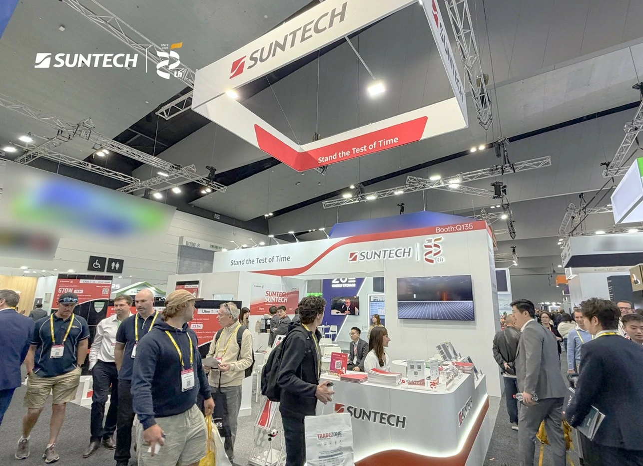 Suntech Showcases High-Efficiency PV Modules at All Energy Australia 2026