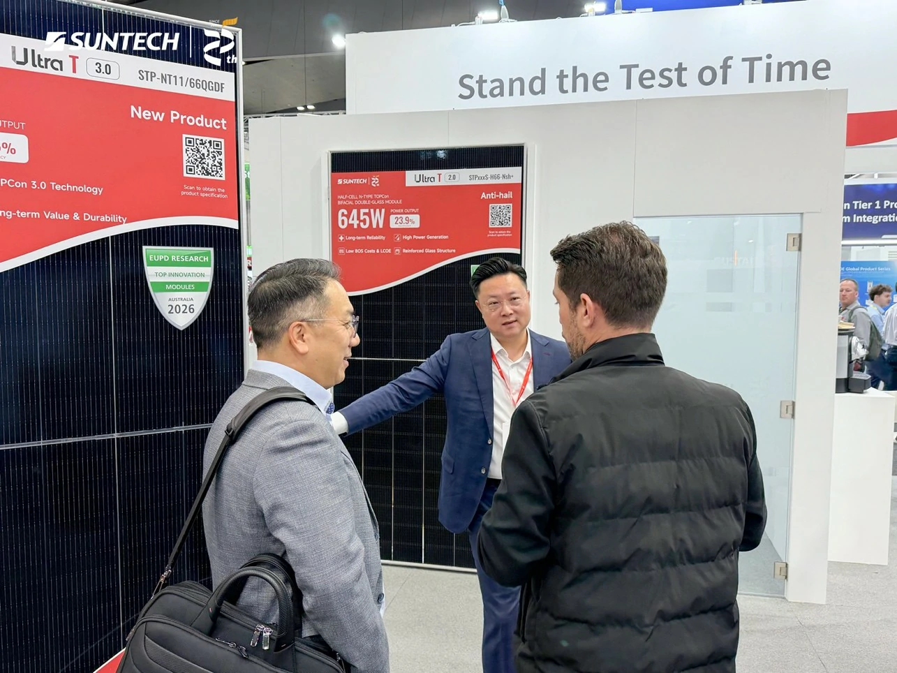 Suntech Showcases High-Efficiency PV Modules at All Energy Australia 2026